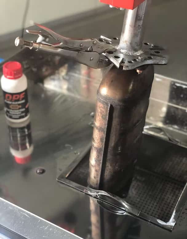 DPF Reinigung mit Aus- und Einbau