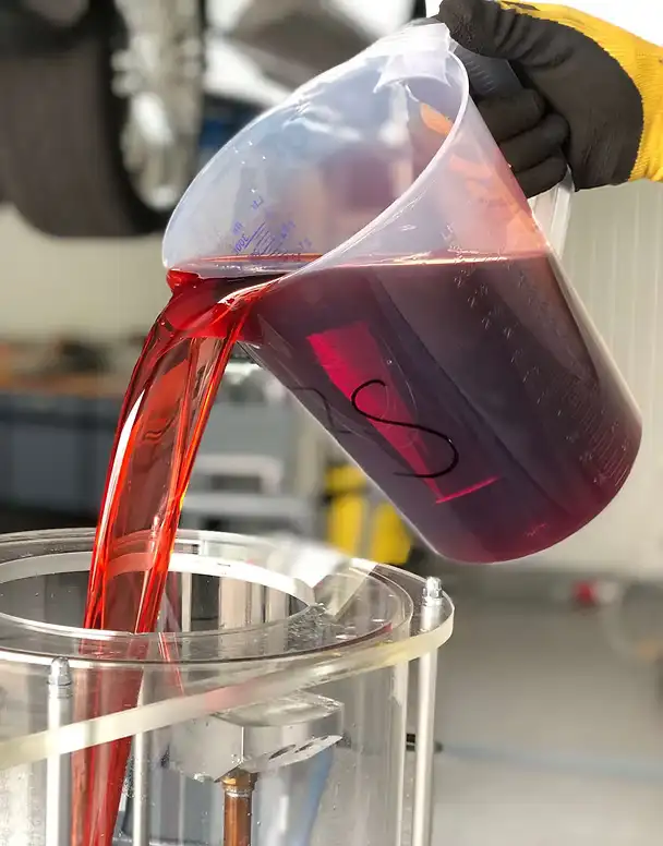 Getriebespülung mit Filterwechsel